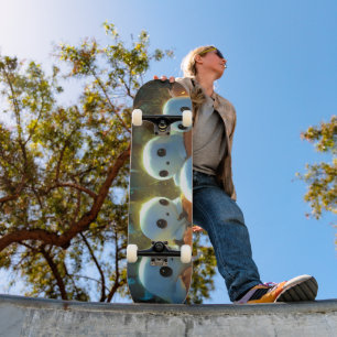 Skateboard Fantasma de Halloween