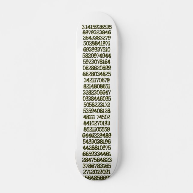 Skateboard Fantasma roto tablero del pi (Anverso )