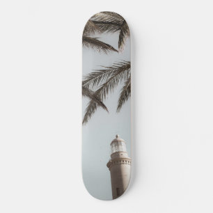 Skateboard Faro y palmeras #1 #wall #art