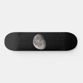 Skateboard Fase de luna gibbbica en marcha Imágenes de la NAS
