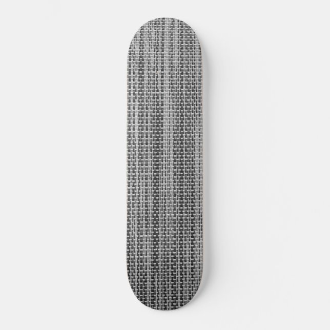 Skateboard Faux Gray Fabric Design (Anverso)