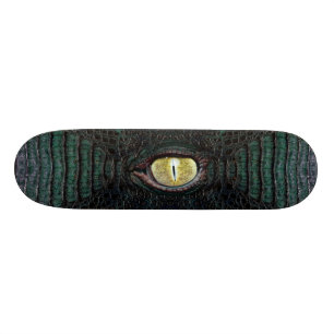 Skateboard Favorable tablero #2 del cocodrilo verde clásico