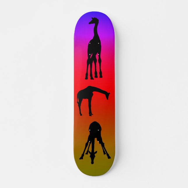 SKATEBOARD FAVORABLE TABLERO DE GIRAFFIC (Anverso )