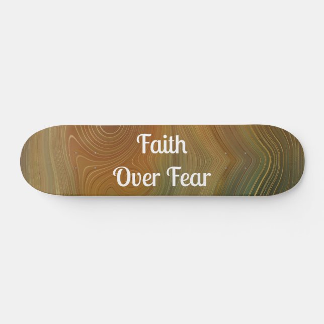 Skateboard Fe cristiana (Horz)