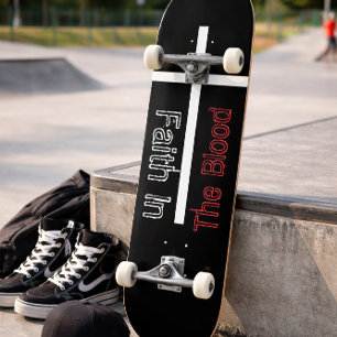 Skateboard Fe en la Cruz Cristiana