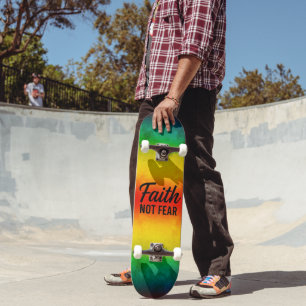 Skateboard Fe No Miedo