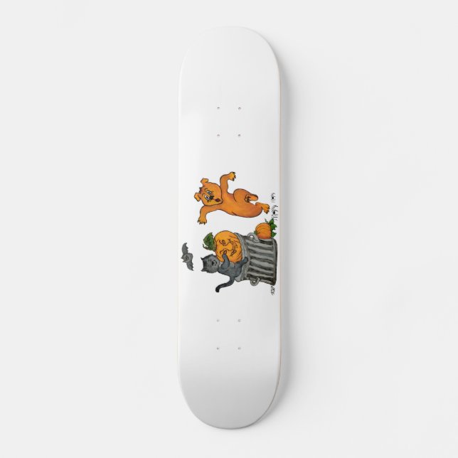 Skateboard ¡Feliz Halloween! 5 (Anverso)