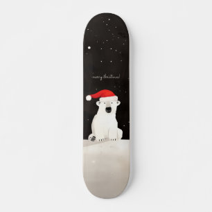 Skateboard ¡Feliz Navidad Oso Polar!