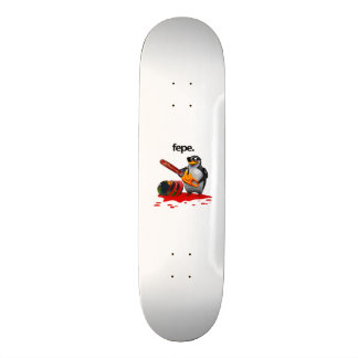 SKATEBOARD FEPE EL ASESINO PLANO DEL GLOBO DE LA MOTOSIERRA