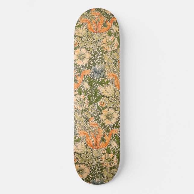 Skateboard Festival de Flores William Morris Spring Compton (Anverso)