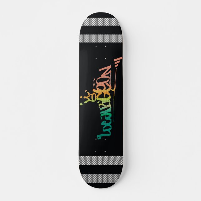 Skateboard Fibra de carbono (Anverso )