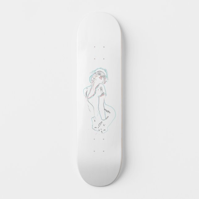 Skateboard Fichar arriba (Anverso)