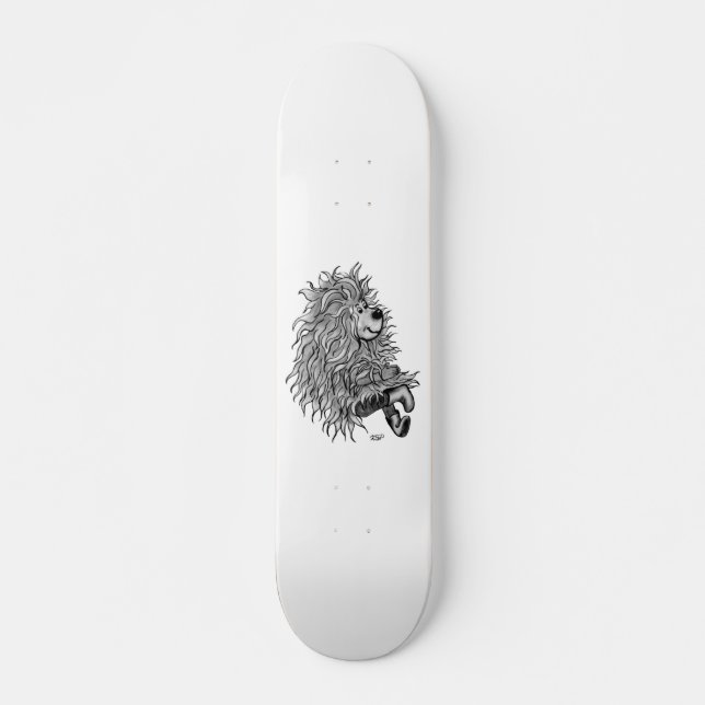 Skateboard Fidel El Pequeño Goblin Forestal (Anverso )
