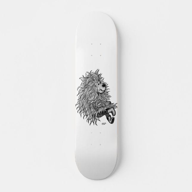 Skateboard Fidel El Pequeño Goblin Forestal (Anverso )