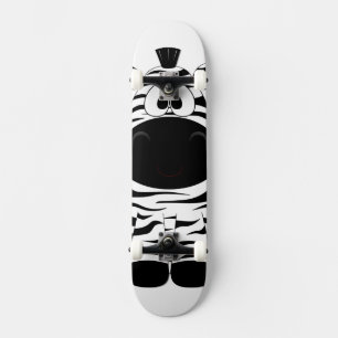 Skateboard Fierce Zebra Listo para algo de aire