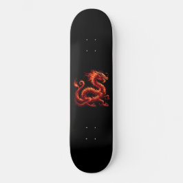 Skateboard Fiery Dragon