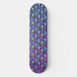 Skateboard Fiesta de calaveras
