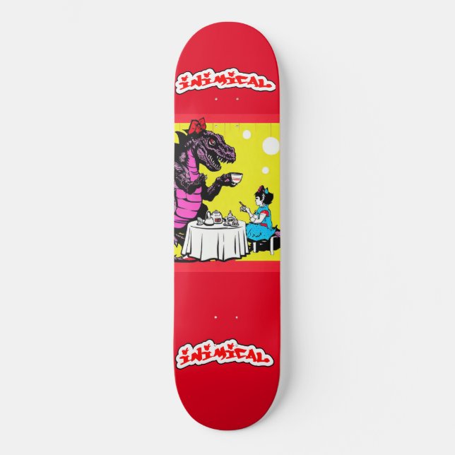 Skateboard Fiesta del té hostil (Anverso)