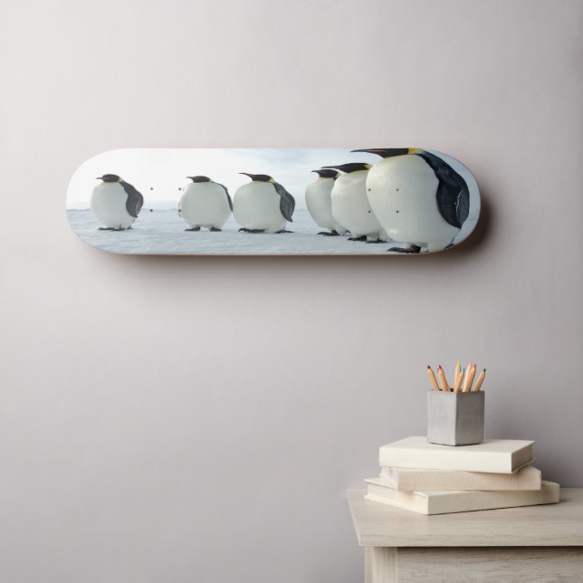 Skateboard Fiesta Penguin (Arte de pared (horz))