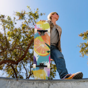 Skateboard Fiesta tropical de frutas de verano