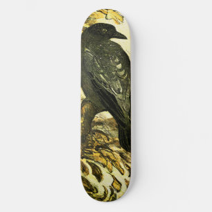 Skateboard Fila de época encaramada en una rama de Theo van H