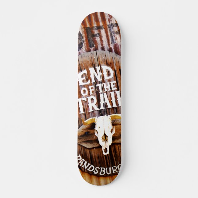 Skateboard Fin del sendero (Anverso )