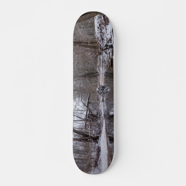 Skateboard Finley Invierno Nieve (Anverso )