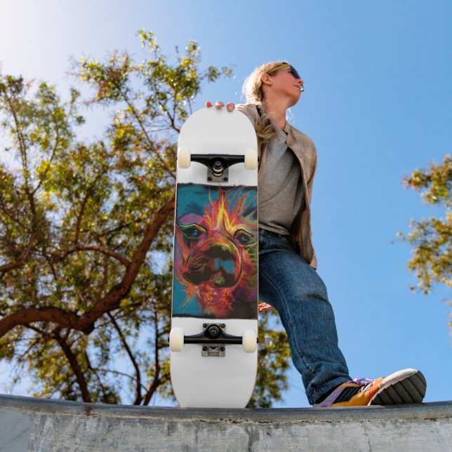 Skateboard fire dog (Exterior 1)