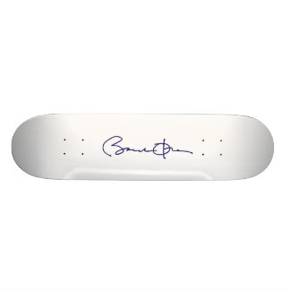 Skateboard Firma de Barack Obama