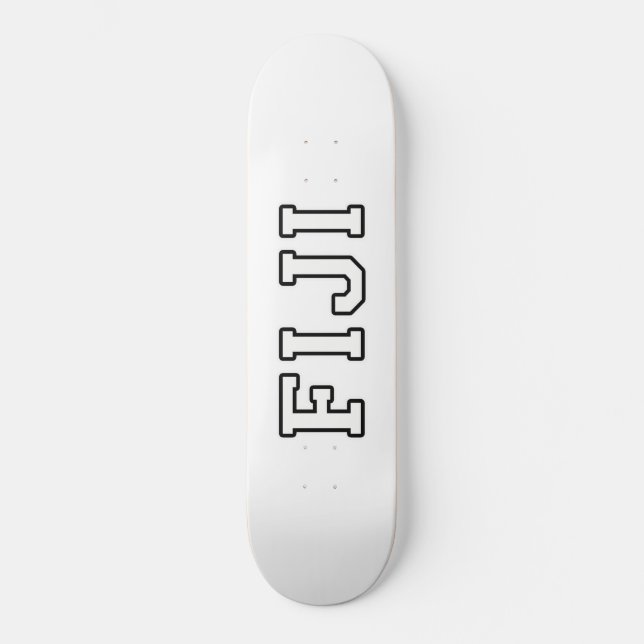 Skateboard Fiyi (Anverso)