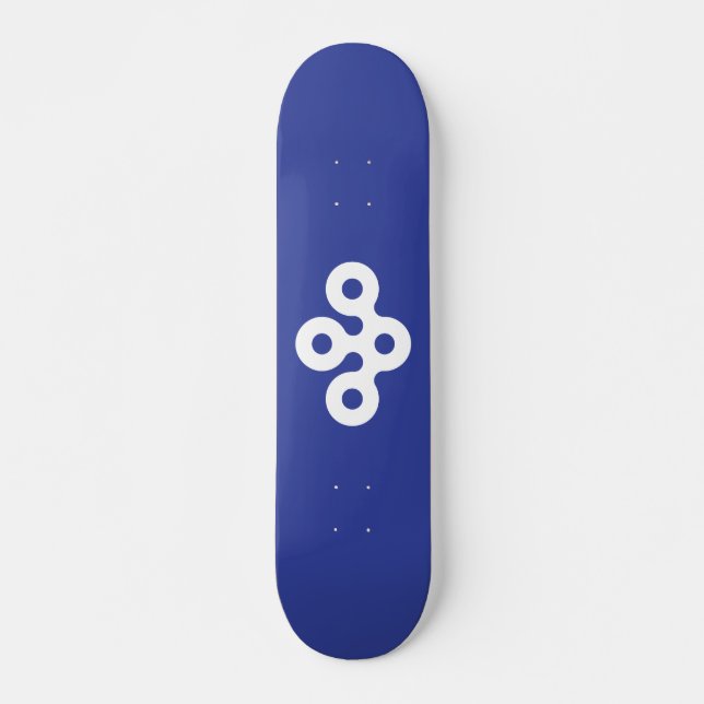 Skateboard Flag of Osaka Prefecture, Japan (Anverso )