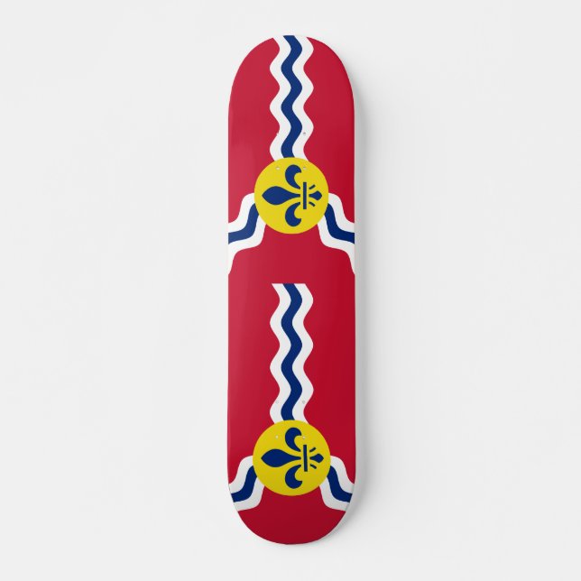 Skateboard Flag of St. Louis, Missouri (Anverso )