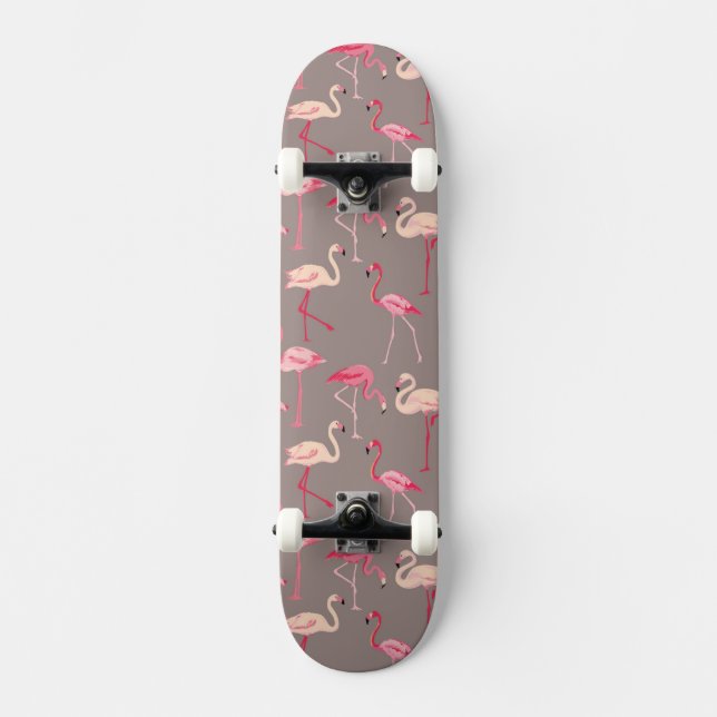 Skateboard Flamencos retros (Anverso)