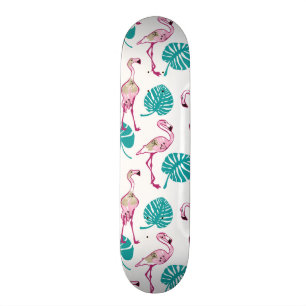 Skateboard Flamencos rosados