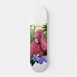 Skateboard Flamingo