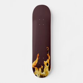 Skateboard Flammen Flamme Flame Flames Feuer Fire S Skat Skat