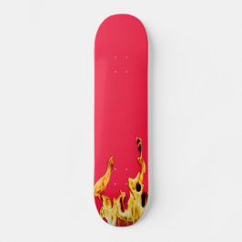 Skateboard Flammen Flamme Flame Flames Feuer Fire S Skat Skat