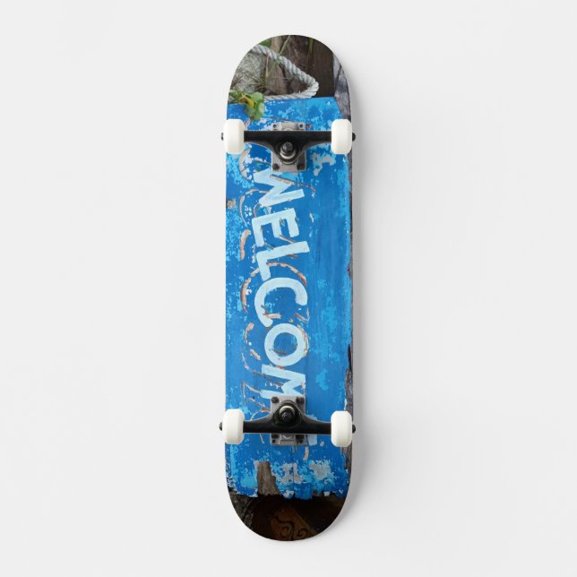 Skateboard Flavor de playa (Anverso)