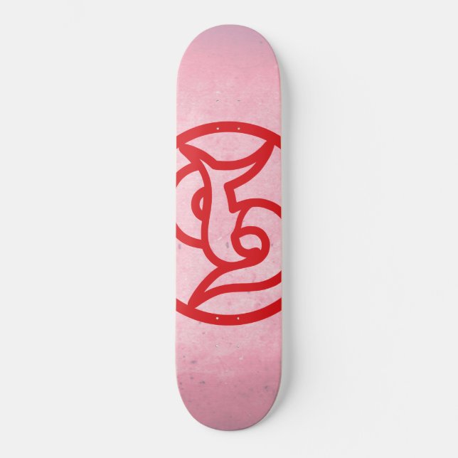Skateboard Flip Side Circlered (Anverso)