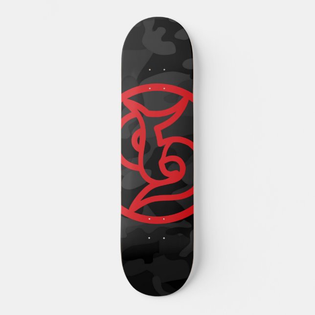 Skateboard Flip Side Circlered (Anverso)