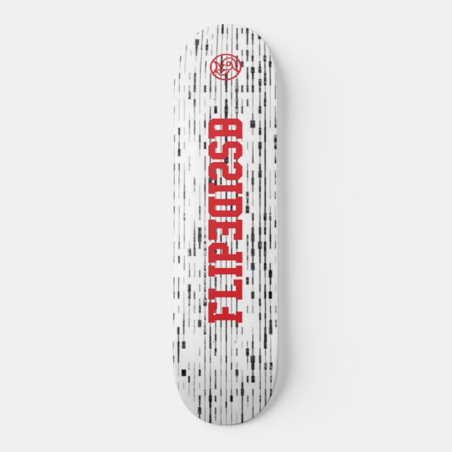 Skateboard Flip Side For The Real Skateboarders (Anverso)