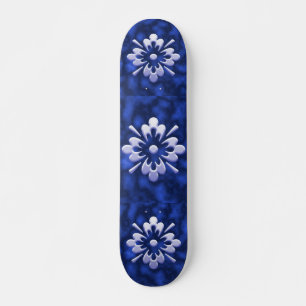 Skateboard Flor abstracta