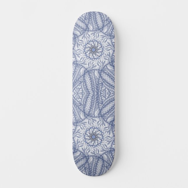 Skateboard Flor congelada (Anverso)