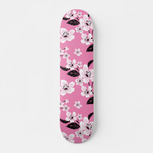 SKATEBOARD FLOR DE CEREZO - SAKURA (ROSA CLARO)