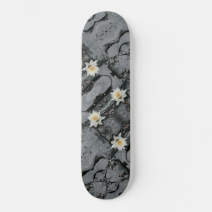 Skateboard Flor de estanque de lirio de agua alterada