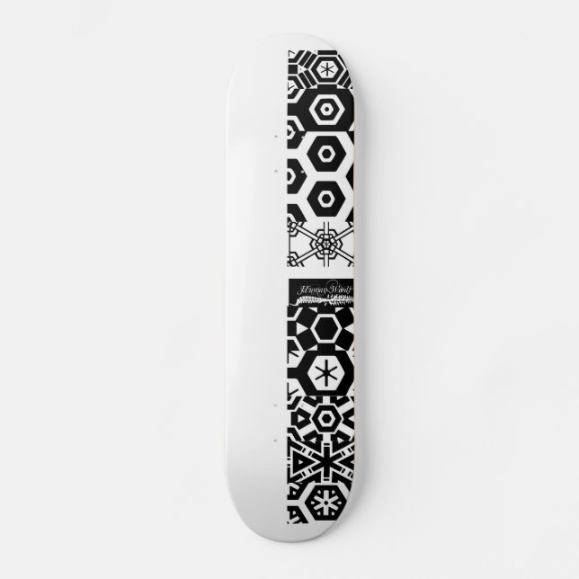Skateboard Flor de la espina dorsal (Anverso)