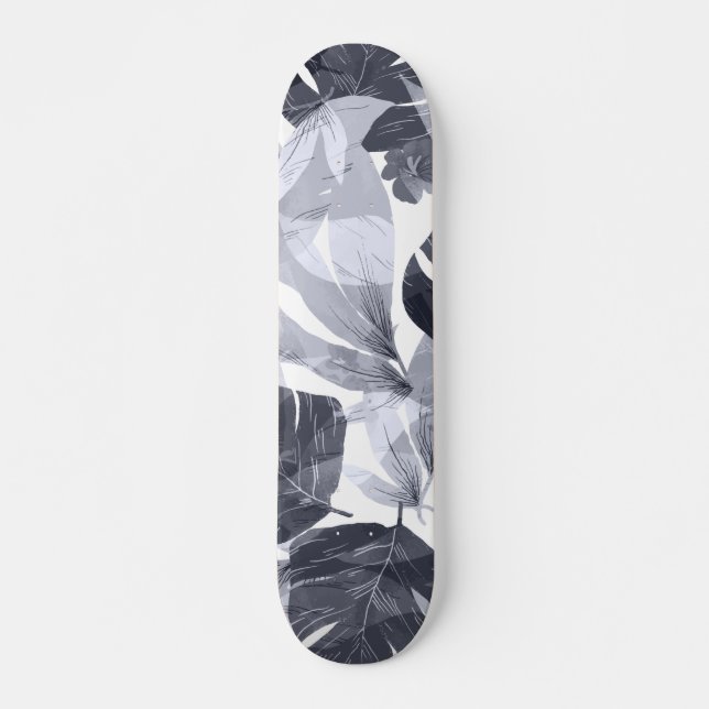Skateboard Flor de verano acuática (Anverso )