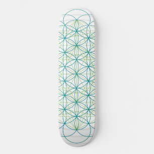 Skateboard Flor de vida