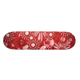 Skateboard Flor del poder de Clooci