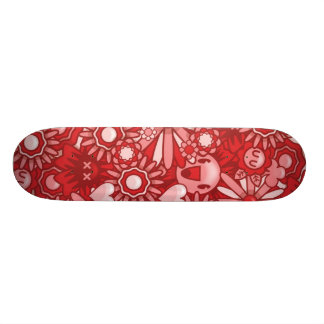 Skateboard Flor del poder de Clooci